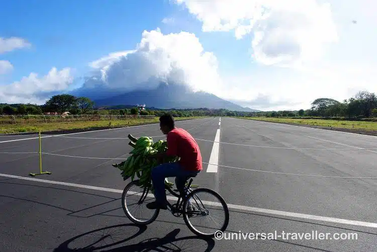 During My Bike Tour I Even Crossed A Runway. When An Airplane Is About To Take Off The Police Blocks The Street.