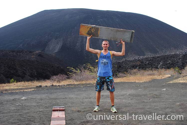 Backpacking Vulkan Boarding Nicaragua Dsc