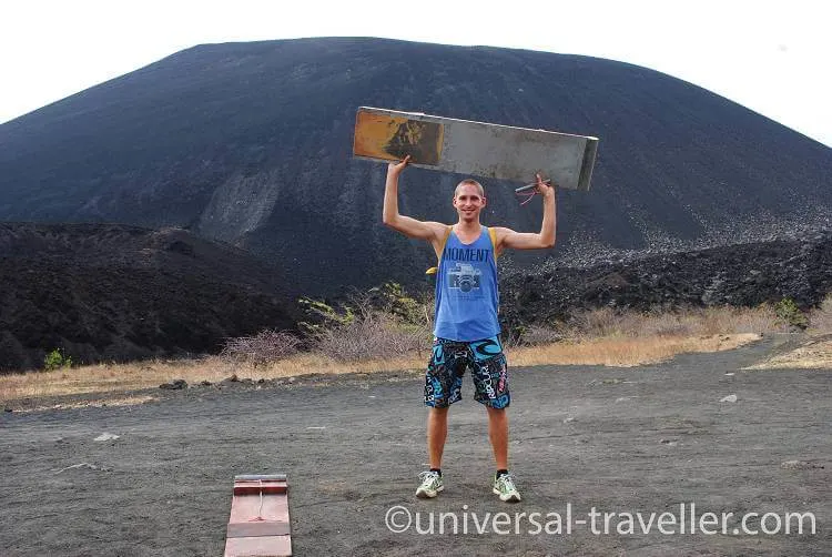 Backpacking Vulkan Boarding Nicaragua Dsc