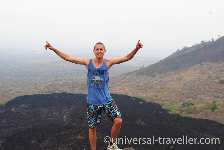 backpacking volcano boarding nicaragua dsc