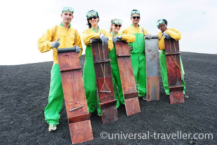 Backpacking Volcano Boarding Nicaragua Dsc