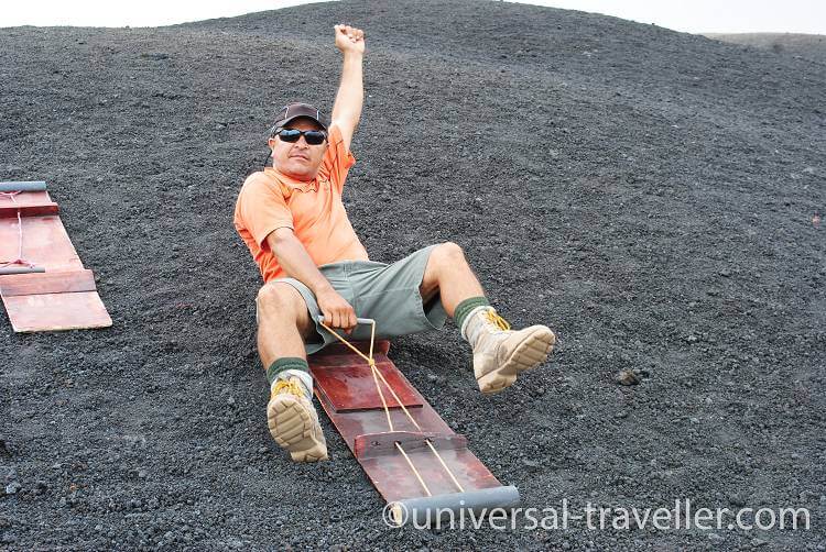 backpacking volcano boarding nicaragua dsc