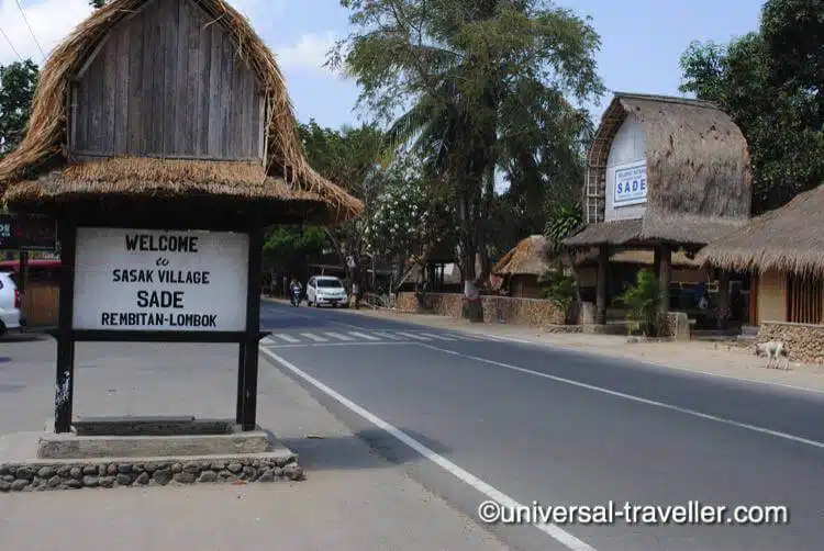 Sasak Village In Sade Near Kuta.