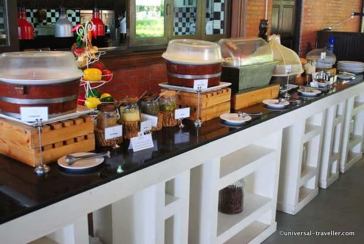 Das FrüHstüCksbuffet.