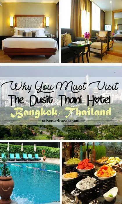 Waarom Je Het Dusit Thani Hotel Bangkok, Thailand Moet Bezoeken