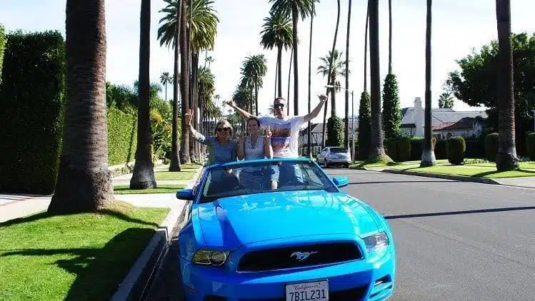 Entdecke Los Angeles In Einem Ford Mustang