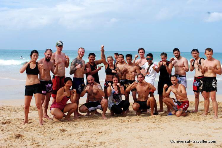 The Training On The Beach Was Great.