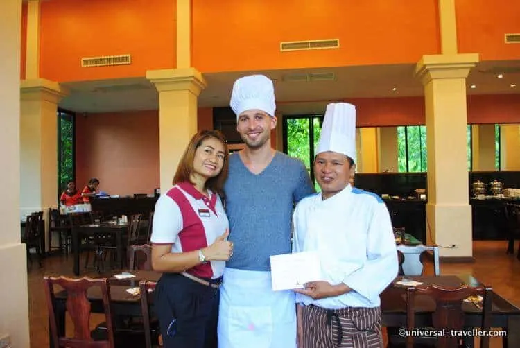 After The Course The Chef Presented Me A Certificate. 