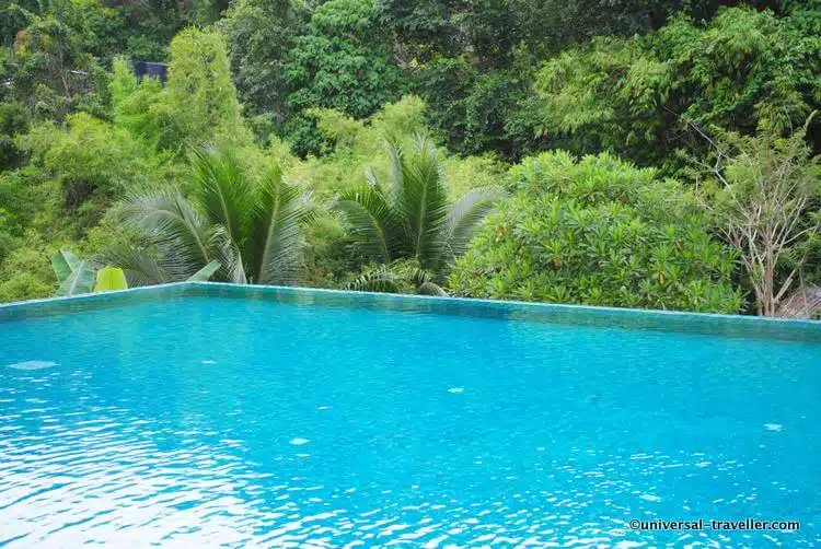 I Could Lean For Hours At The Pool Edge And Enjoy The View On The Nature.