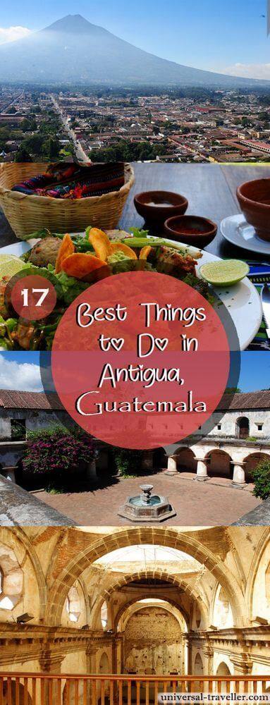 Les Meilleures Choses à Faire à Antigua, Guatemala