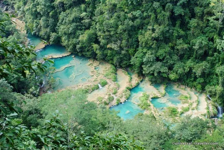 Emuc Champey Guatemala Natuurlijke Zwembaden En Grotten