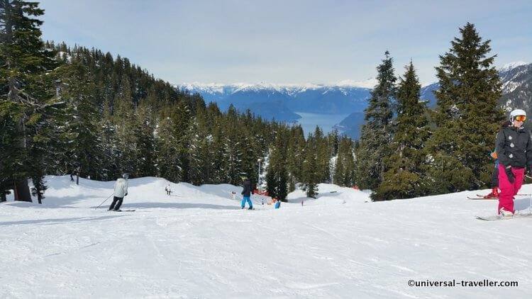   Skifahren Cypress Mountain Vancouver Kanada