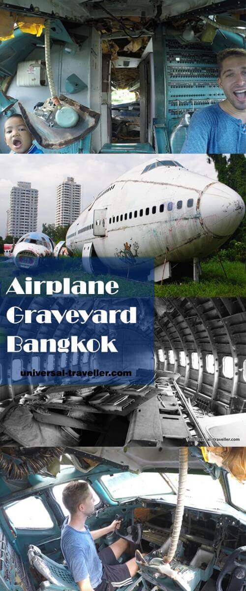 Cementerio De Aviones Bangkok, Tailandia