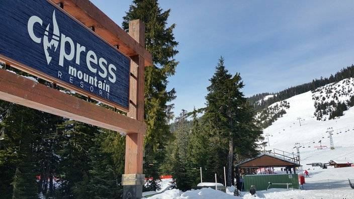 Skiën op Cypress Mountain in Vancouver, Canada