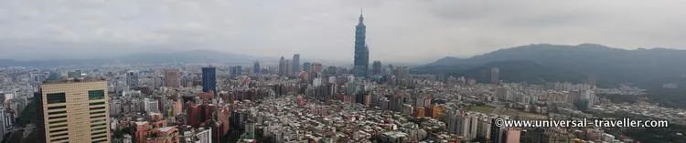 Impresionante Vista Desde El Shangri-La Taipei