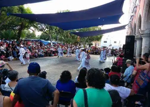 Square In Merida Yucatan Mexico