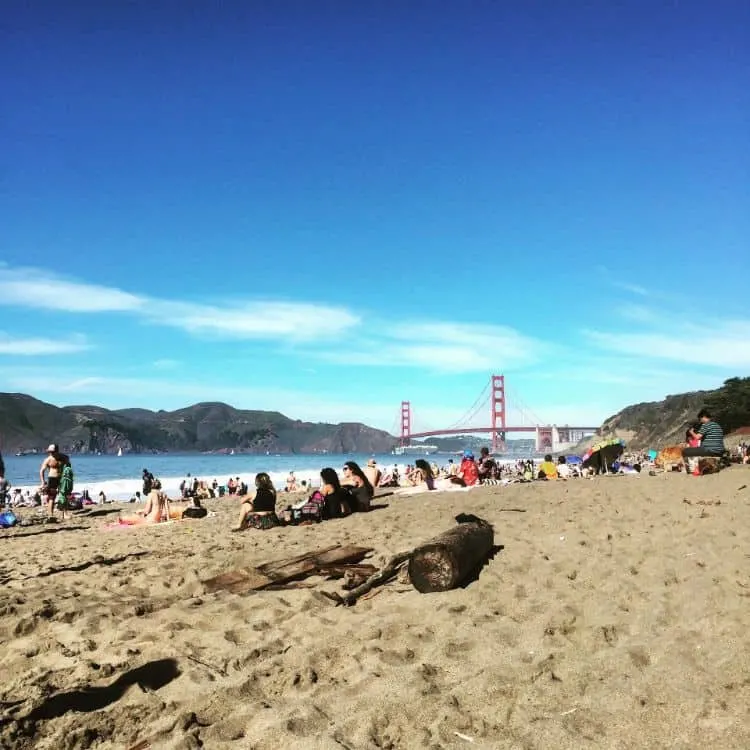 Mach Ein Picknick Am Baker Beach