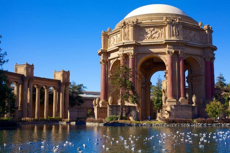 Das Beste, Was Man In San Francisco Tun Kann Besuche Den Palace Of Fine Arts
