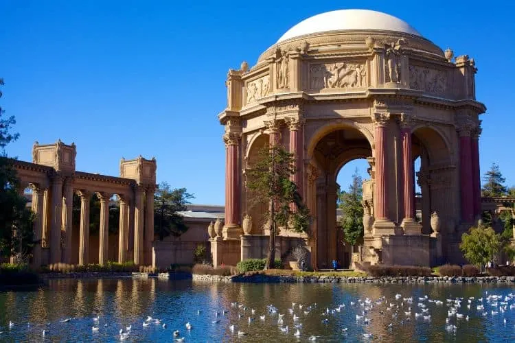 Best Things To Do In San Francisco Visit The Palace Of Fine Arts