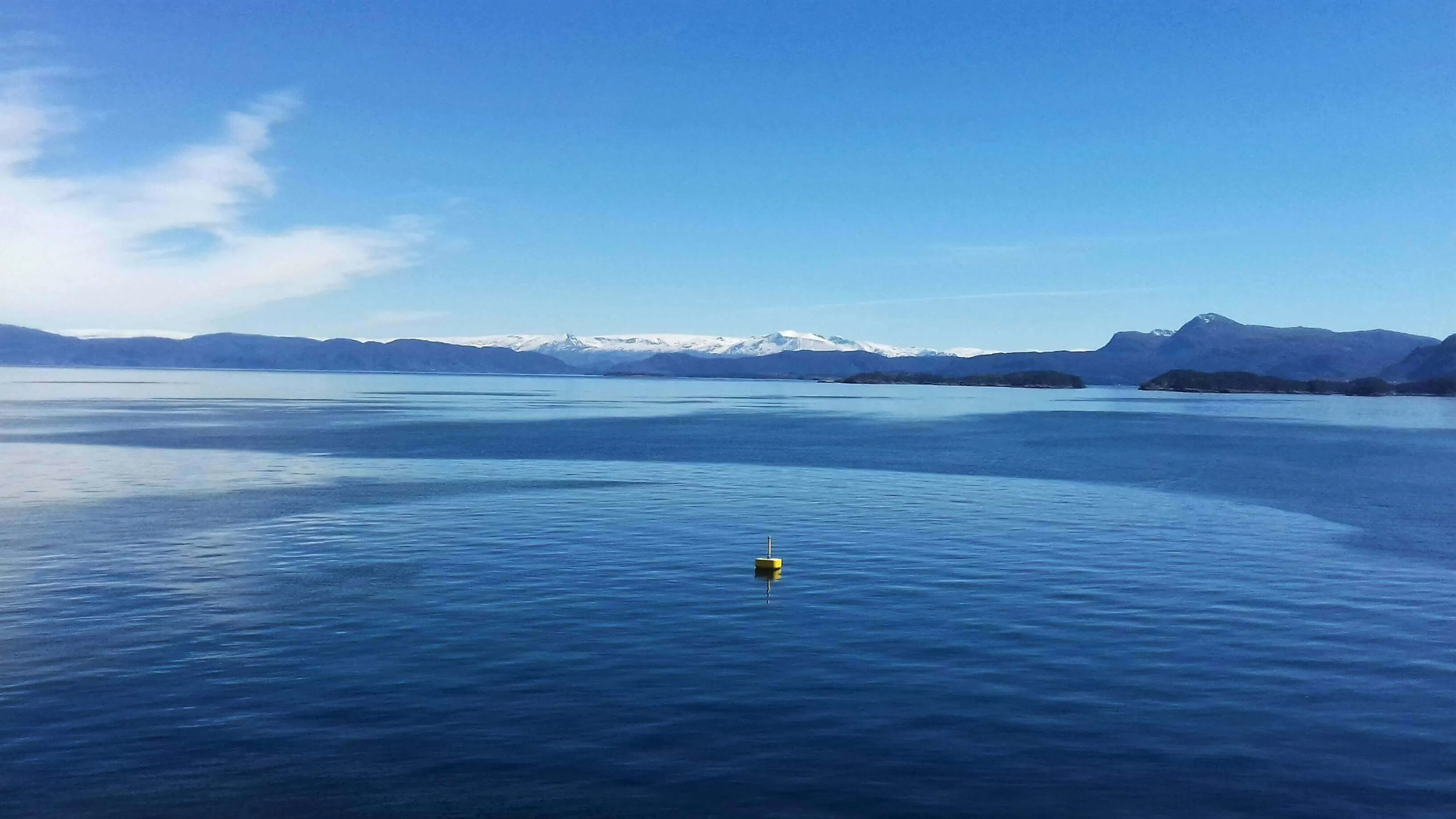 First Norway Fjord From Road Trip