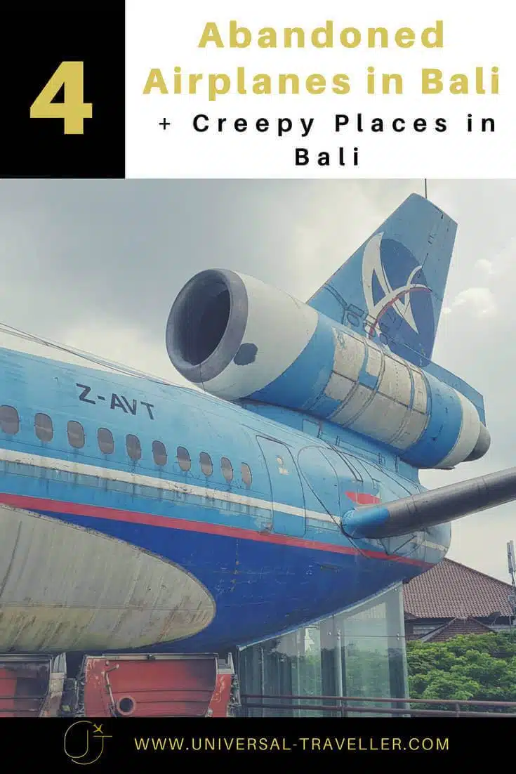 Abandoned airplanes in Bali4 abandon planes