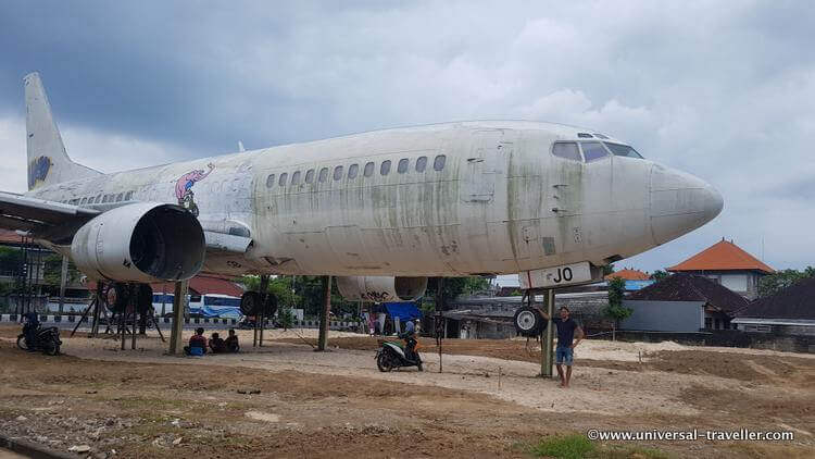 Avion 737 Abandonné Bali
