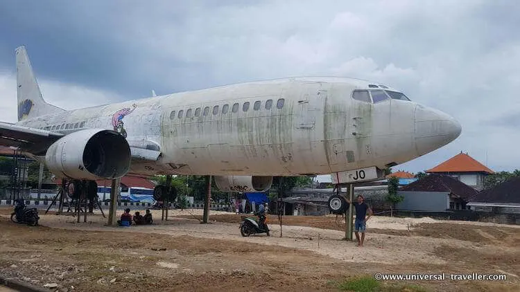 Avion 737 Abandonné Bali