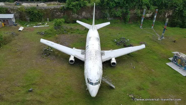 Verlassene Flugzeuge Bali