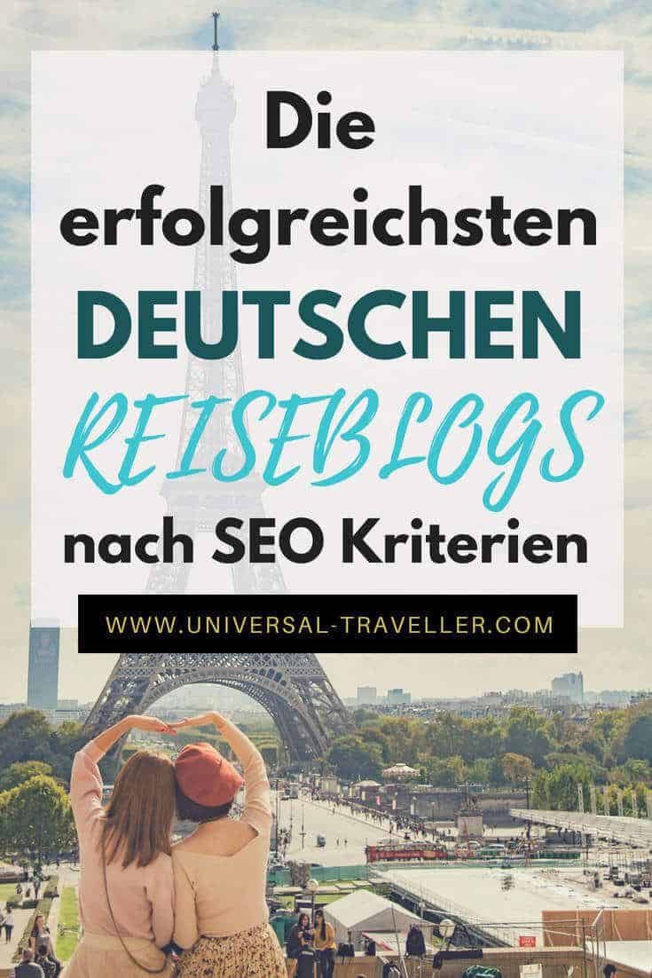 die erfolgreichsten deutschen Reiseblogs top charts 2017, top 50 charts