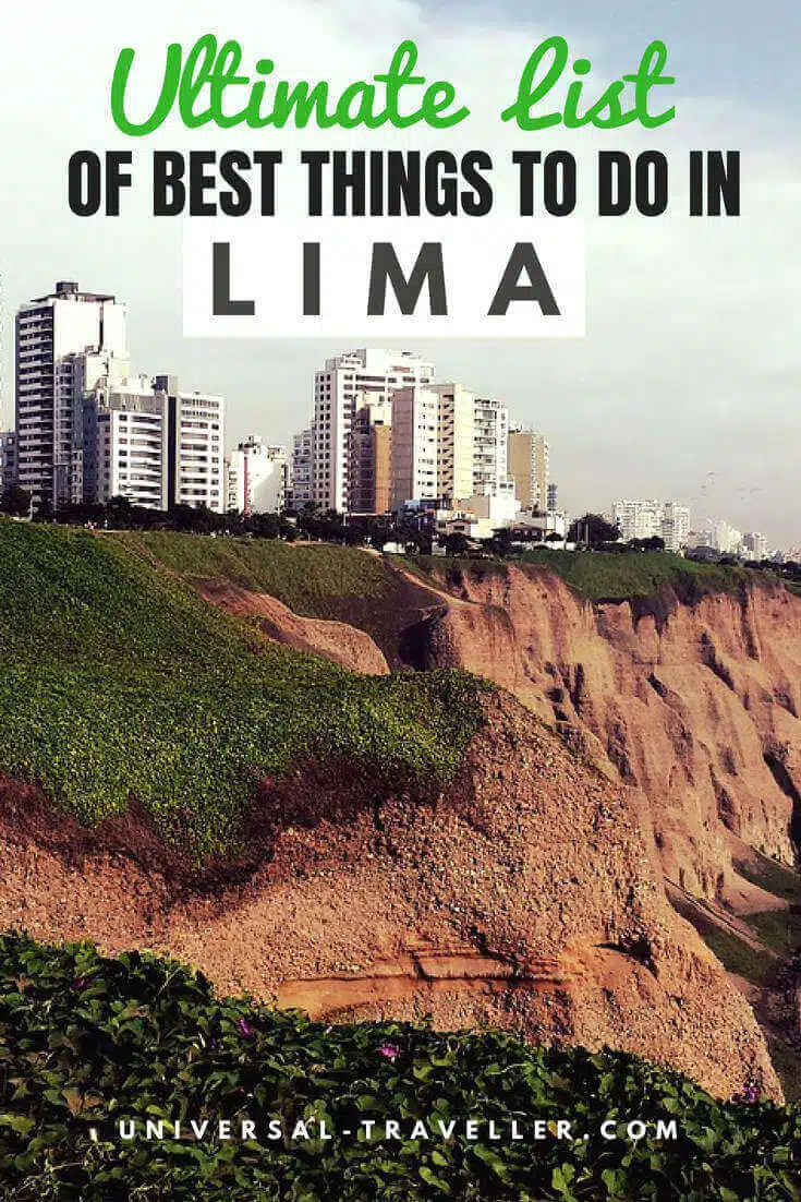what to do in lima peru lima attractions
