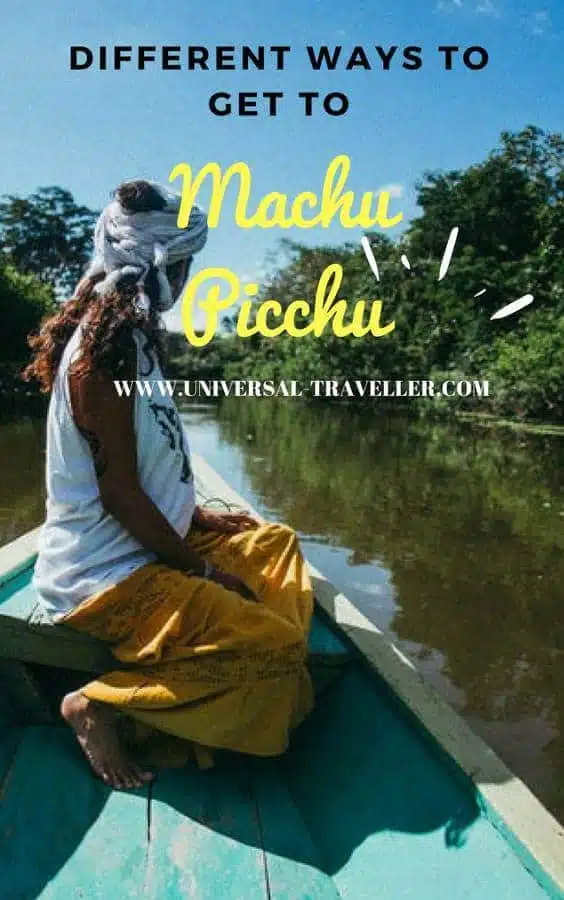Different ways to get to Machu Picchu4