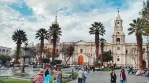 Plaza de Armas in Arequipa