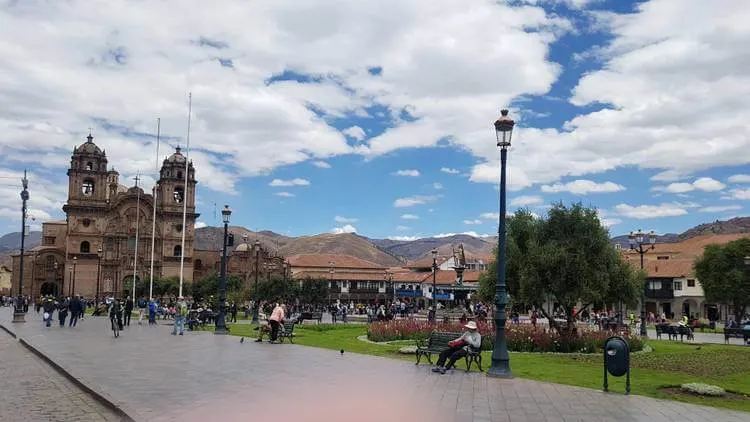 Plaza De Armas In Cusco