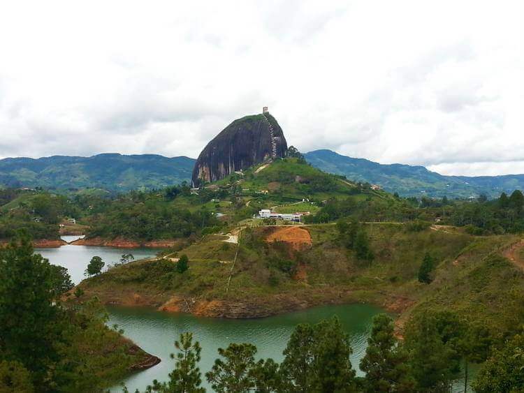 Best Places To Visit In Colombia El Penol De Guatape