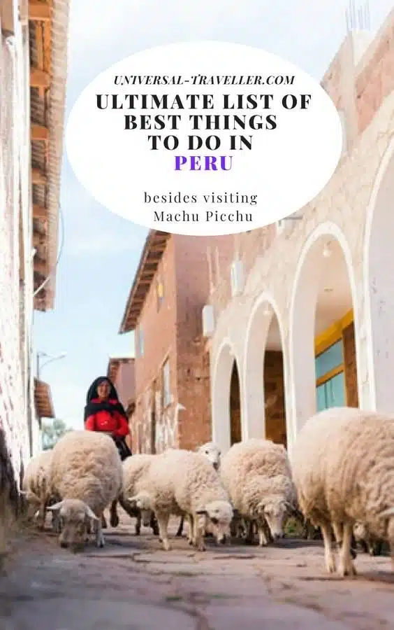 Les Meilleures ActivitéS, Lieux Et Choses à Voir Au PéRou (Autres Que Le Machu Picchu). Du Rafting En Eau Vive Le Long De La RivièRe Apurimac Aux ExpéDitions De Plusieurs Jours Dans Le Canyon De Colca Et Aux Treks En Amazonie, Voici Ce Que Tu Peux Faire Au PéRou :
