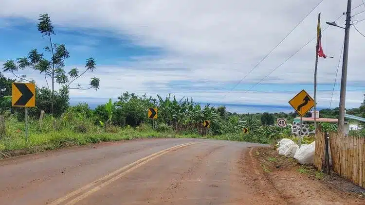 Cyclisme à Playa Chino San Cristobal Galapagos Islands