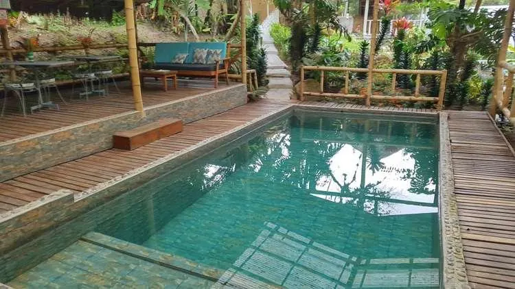 Beheizter Pool In Der Septimo Paraiso Lodge
