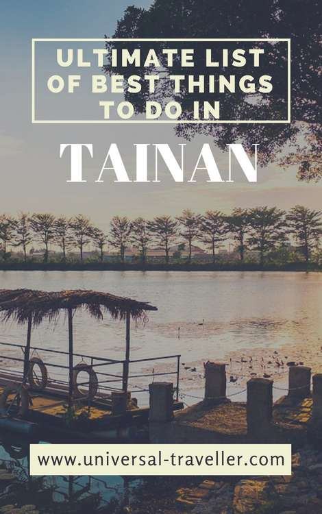 Dinge, Die Man In Tainan Tun Kann