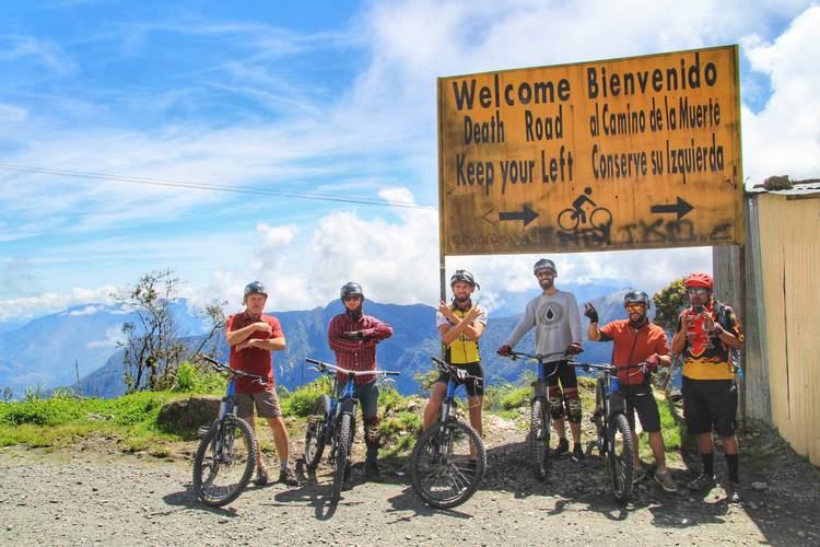 Cycling Death Road Bolivia