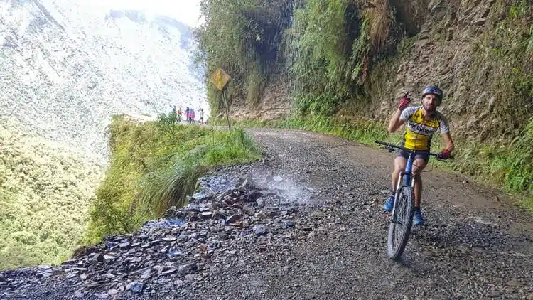 Yungas StraßEnkarte