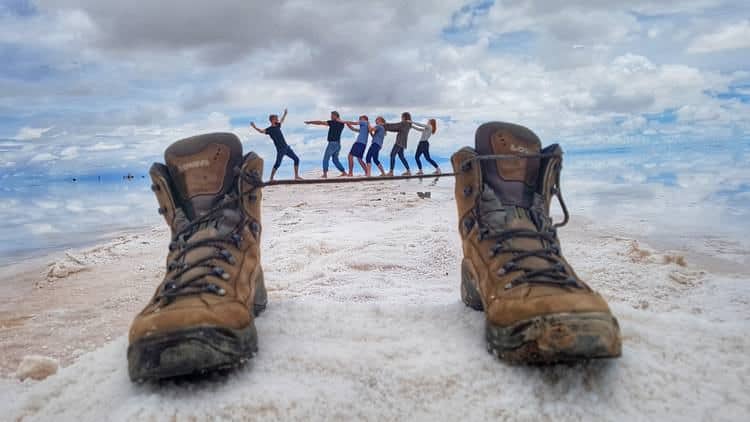 3-daagse tocht naar de zoutvlakten in Bolivia