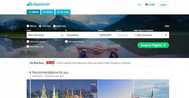 Segredos Para Encontrar O Skyscanner De Voos Baratos