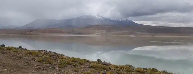 AméRica Del Sur Lago Salado