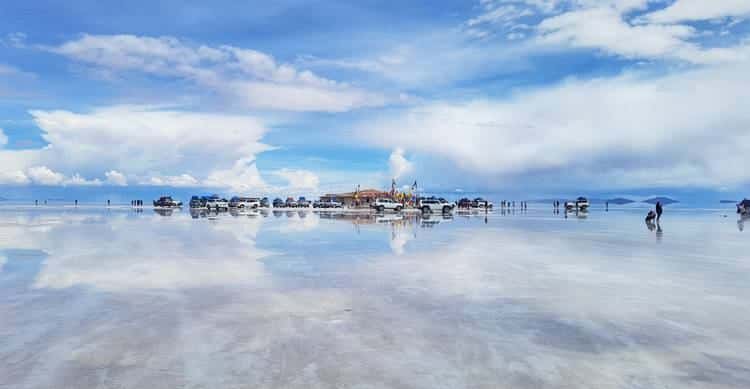 The Uyuni Salt Flats