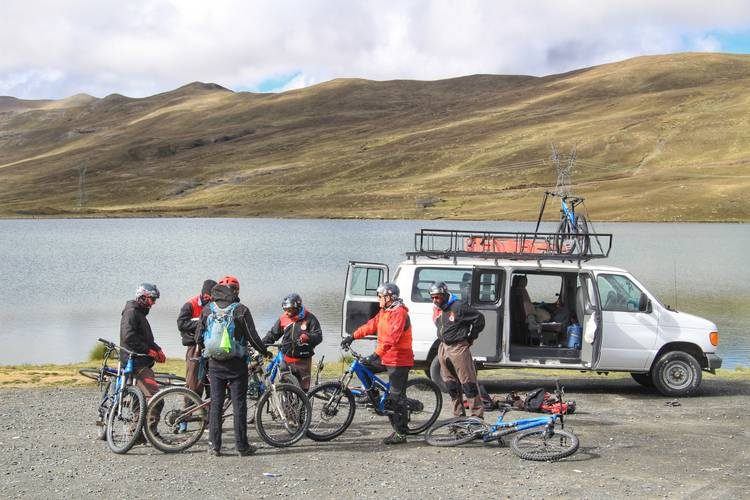 Ciclismo por la Carretera de la Muerte en Bolivia 13