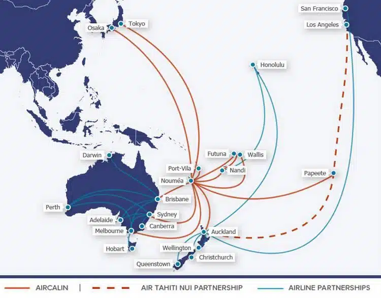 Aircalin-Routemap