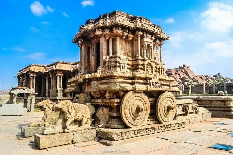 Stone Chariot At Vijaya Vittala Temple