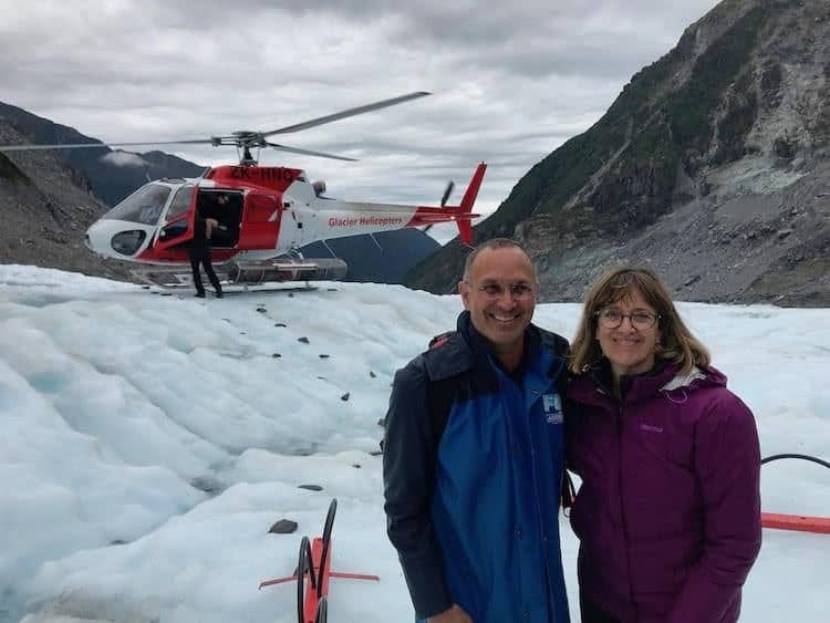 Randonnée en hélicoptère sur le glacier Fox, Nouvelle-Zélande