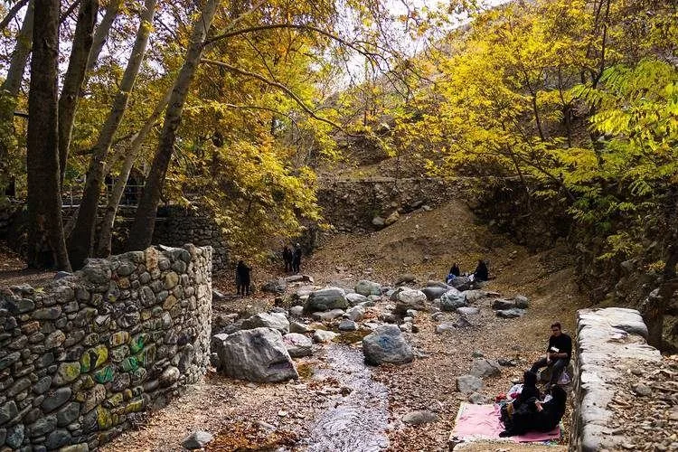Iran Orte, Die Man Besuchen Kann Die Geisterziege