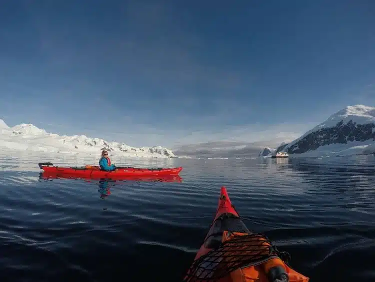 Kayaking In Antarctica